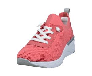 bugatti Damen Sandaletten, Frauen Sandalen,Sommersandalen,bequem,flach,Sommerschuhe,Freizeitschuhe,offene Schuhe,Light red (3200),39 EU/EU UK