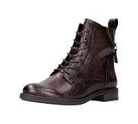 bugatti Damen Schnür-Stiefeletten 415AFS3X5000-6100 Weite Normal Reißverschluss Kunstleder Dark Brown 39 EU