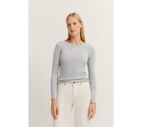 bugatti - Damen Langarm Shirt grau - Gr. - S