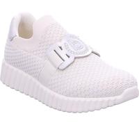 bugatti Damen Slipper 435AI6676950-2113, 37, Offwhite/Silver