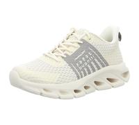 bugatti Damen Sneaker 445AVO016900-2112, 41, Offwhite/Light Grey