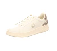 Bugatti Damen-Sneaker Leopard-Animal-Print Weiß-Mehrfarbig 40