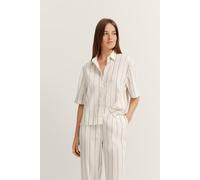 Bugatti Damen Streifenbluse aus Leinen-Mix EU 38 / UK 10