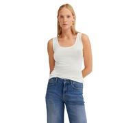 Tanktop BUGATTI, Damen, Gr. L, beige (20, ecru), 60% Baumwolle, 40% Viskose, normal, Tops (59927567-L) 20, ecru