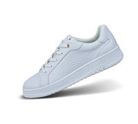 bugatti Damen Weiße Sneaker mit Klarem Design, Intelligenter Schnürung, Logo-Akzent, Hochwertigen Materialien und Vielseitigem Stil für Jedes Outfit weiß 37 EU