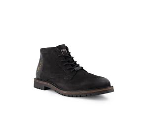 bugatti Desert Boots Herren Veloursleder schwarz, 44 (9.5)