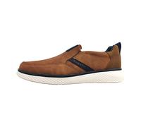 Slip-On Sneaker BUGATTI, Herren, Gr. 45, braun (cognac), Lederimitat, casual, Schuhe, Slipper, Freizeitschuh, Halbschuh mit Stretcheinsatz (48363827-45) cognac