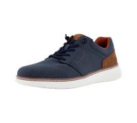 bugatti Herren Sneaker, Männer Schnürer,Strassenschuhe,lace-up Shoes,Low-tie,schnürschuhe,Halbschuhe,Freizeitschuhe,dunkelblau (4100),44 EU / 9 UK