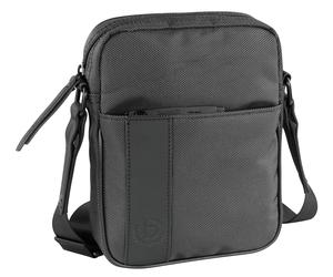 Bugatti Domani Schultertasche, klein, anthrazit
