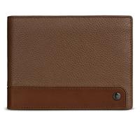 bugatti Due Flap Wallet Cognac
