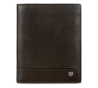 bugatti Due Geldbörse RFID Schutz Leder 10 cm braun
