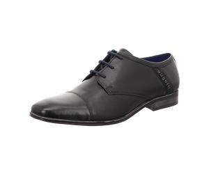 Bugatti Elegante Schnürschuhe für Herren, schwarz, Größe 43 EU