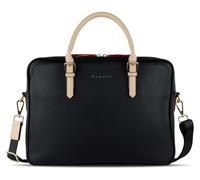 bugatti Ella Businesstasche 15", Aktentasche aus Kunstleder mit Laptopfach, schwarz