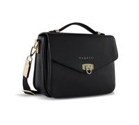 bugatti Ella Classic Bag für Damen, Umhängetasche aus Kunstleder, Henkeltasche, schwarz