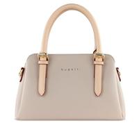 bugatti Ella Damen Handtasche Bowling-Bag Henkeltasche | Applikationen in Goldoptik, Kunstleder, mit Schulterriemen