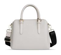 Bugatti Fashion Handtasche Damen Ella – Bowling Bag M 30 cm Saffiano‑Art Kunstleder Beige