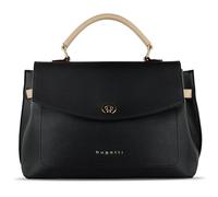 bugatti Ella Stadttasche, Kunstleder Tasche, Damenhandtasche Schultertasche, schwarz