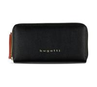bugatti Ella Ladies Zip Around Wallet Black
