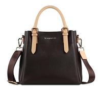 bugatti Ella Handtasche Damen, Henkeltasche mit Schultergurt, Braun