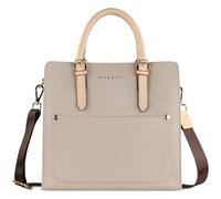 bugatti Ella Handtasche L für Damen, Frauen Tasche groß, Damenhandtasche in beige