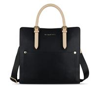 bugatti Ella Handtasche L für Damen, Frauen Tasche groß, Damenhandtasche in schwarz