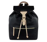 bugatti Ella, kleiner eleganter Damen-Rucksack, stylischer City- und Tagesrucksack, schwarz