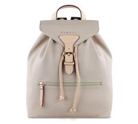 bugatti Ella kleiner eleganter Rucksack, stylischer City- und Tagesrucksack für Damen, beige