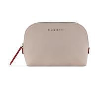bugatti Ella Kulturbeutel, Kosmetiktasche, Toiletry Bag, Waschtasche, Waschbeutel, Toilettentasche in beige