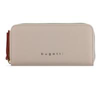 bugatti Ella Ladies Zip Around Wallet Beige