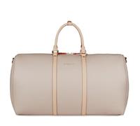 bugatti Ella Reisetasche L, Weekender aus Kunstleder, große Reisebag mit Schulterriemen, beige