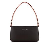 Bugatti Damen Schultertasche Ella S klein Kunstleder Reißverschluss Dunkelbraun