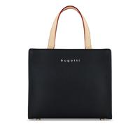 Bugatti Ella Handtasche schwarz, Lederimitat, Damen