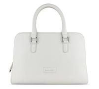 bugatti Elsa Damentasche aus Leder, edle und moderne Handtasche für Damen in weiß