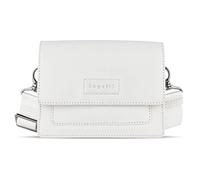 bugatti Elsa Damentasche aus Leder, edle und moderne Handtasche für Damen in weiß