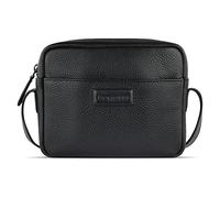 bugatti Elsa Damentasche aus Leder, edle und moderne Handtasche in schwarz