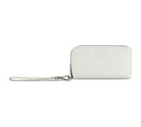 bugatti ELSA Doppel-Reißverschluss-Langörse XXL mit RFID-Schutz, Geldbörse Leder, weiß