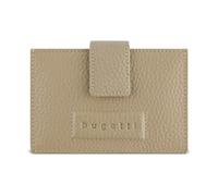 bugatti ELSA Kartenetui aus Rindsleder, Kartenhalter zum Auffächern in Sand