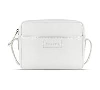 bugatti Elsa kleine Tasche mit Reißverschluss, Schultertasche für Damen, Weiß S, Small