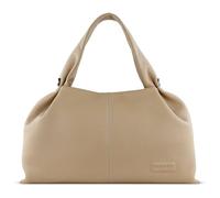bugatti Elsa Schultertasche Leder 38 cm beige