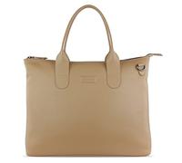 Bugatti Fashion Damen-Shopper Elsa – Leder, für Business, Arbeit oder Einkauf, sand