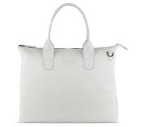 bugatti Elsa Shopper Tasche Leder 46 cm weiss
