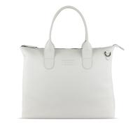 bugatti Elsa Shopper Tasche Leder 46 cm weiss