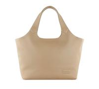 bugatti Elsa Systembag M aus Rindleder, Damentasche mit 3 extra Taschen inkl. Laptopfach (13") in sand