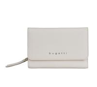 bugatti Emilia Geldbörse RFID Schutz Leder 10 cm weiss