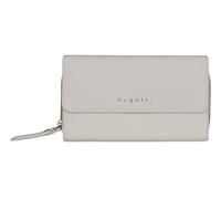 bugatti Emilia Geldbörse RFID Schutz Leder 11 cm weiss