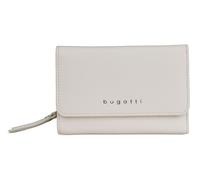 bugatti Emilia Geldbörse RFID Schutz Leder 10 cm weiss