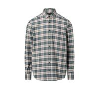 Bugatti Flanellhemd Herren Regular Fit Baumwolle tanne, L