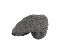 Bugatti Flatcap Herren Wolle grau, ONE SIZE