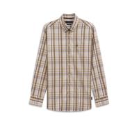 bugatti Hemd Herren Regular Fit Langarm Baumwolle beige, M