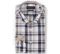 Bugatti Hemd Herren Regular Fit Baumwolle hellblau, L